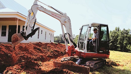 New TB250-2 Takeuchi Excavator is more versatile.